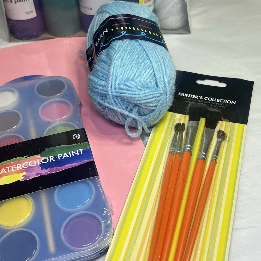 K12 EARLY AMERICAN‎ Art Course Kit Homeschool Yarn Construction Paper